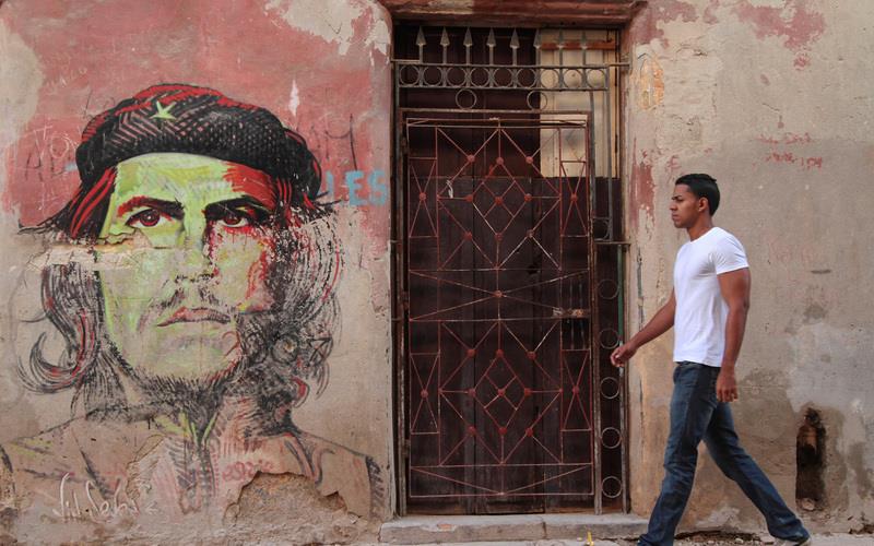 Uliczna sztuka na Kubie